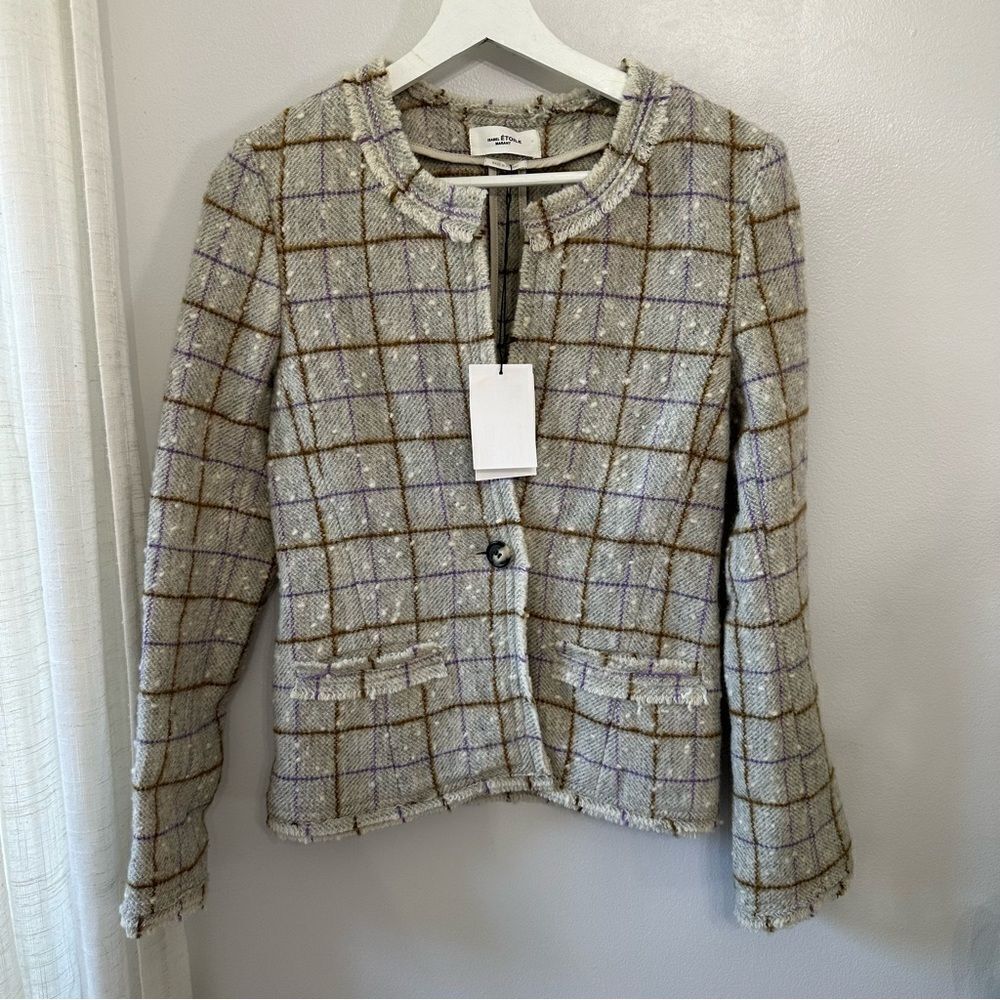 Isabel Marant Etoile Lyra Wool Jacket - Picture 4 of 12
